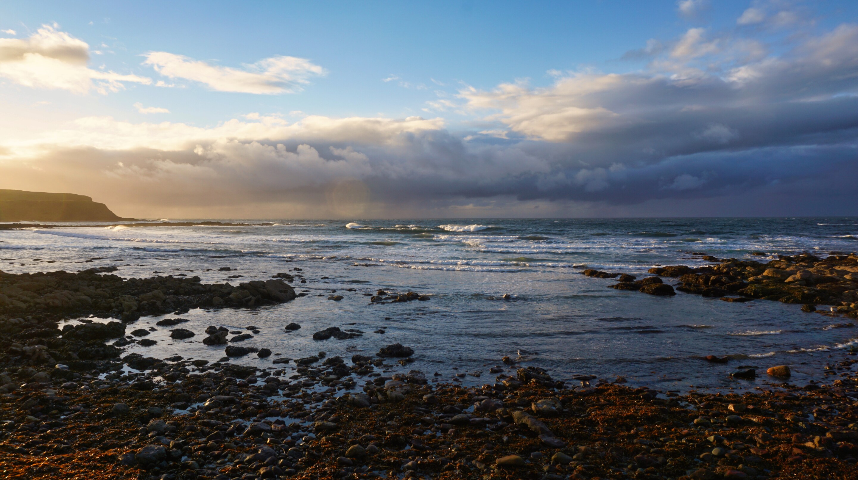 Rocky shore at Pennan
